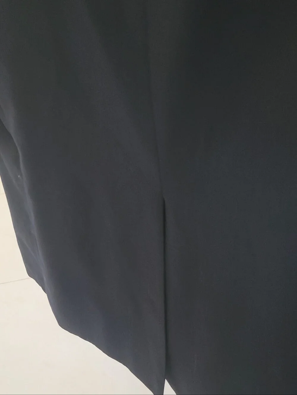 Ralph Lauren 46L Navy Woolmark Blazer/2 brass logo butns single breast/4 @ Cuffs